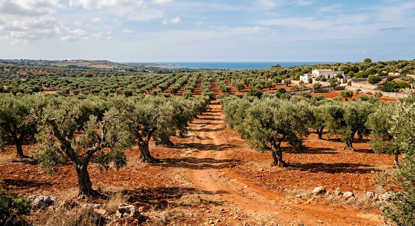 Gli ulivi della nostra campagna a Bagnolo del Salento