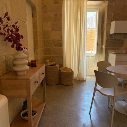 L'ingresso dell'appartamento Leria